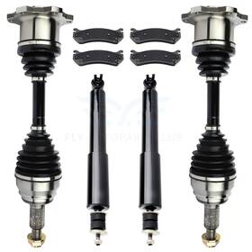 10229748 Fly-autopartsclub Cv Axles&brake Pads &struts For Chevy Silverado 1500/gmc Sierra 1500 Front Lh Rh