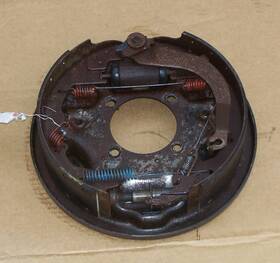 3207916-l Ford 85 - 97 Obs F250 F350 Srw Left Rear Axle Complete E Brake Assembly Oem