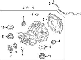 L1mz-3c084-a Ford Genuine Axle Seal