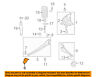 Ac2z3b178a Ford Oem Front Suspension-axle Beam Mount Bracket Right