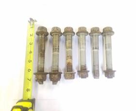 437-00292 Ford Truck 4wd Front Axle Control Arm Bolts Set Fits 2011-2016 F350 F450 Chassis Cab