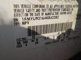 490-00992br Ford Truck Passenger Right Rear Knuckle/stub 4wd Fits 01-04 Escape 1361069