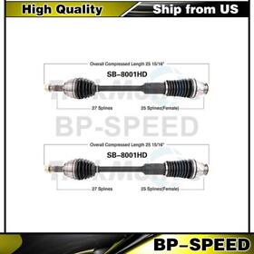 Bpspd210320774722 Front Left Right Cv Axle Shaft 2 X Trak Motive For Subaru 1990-2001