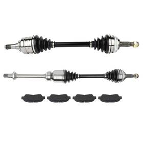 Fk83254101p Fuel Kingparts Left And Right Cv Axles Brake Ceramic Pads For Toyota Camry 2.2l 2001-1992