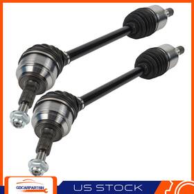 Gd847312car Gdcarpartsin Pair Rear Awd Cv Axle Assembly For Jeep Grand Cherokee 14-23 Dodge Durango 3.6l