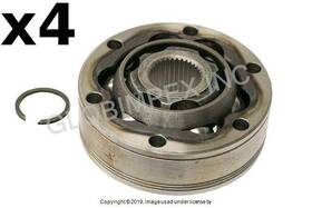 301-137 Gkn Loebro Vw 1968-1991 Axle Joint Rear Left And Right 4 Pcs Oem Warranty