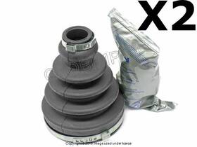 303-946 Gkn Loebro For Audi 2002-2005 Axle Boot Kit Left And Right Inner Oem