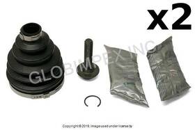 304955 Gkn Loebro Audi 2009-2012 Axle Boot Kit Front Left And Right Outer 2 Pcs Oem