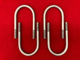 3723981 Gm Corvette Rear Axle U Bolts Bel Air 55 57 58 59 60 61 62 Original Ncrs