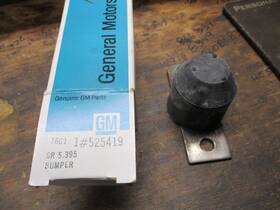 525419 Gm Nos Rear Axle Pinion Stop Rubber Bumper Corvette Camaro Ss 396 427