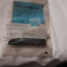7809368 Gm Nos 1972 - 1982 Corvette Tilt Tele Lock Transmission Axle Drive Shaft