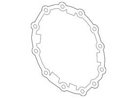 84412728 Gm Genuine Rear Axle Housing Cover Gasket