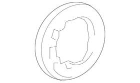 84855809 Gm Genuine Rear Wheel Bearing Adjuster Nut