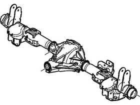 89038492 Gm Genuine Housing Asm Rear Axle