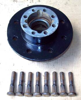 7397-397 Gm Chevy 14 Bolt 10.5 Rear Axle Wheel Hub 73-88 Srw Full Floater Studs