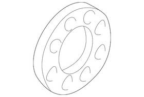 12471641 Gm Genuine Parts Rear Axle Shaft/hub Gasket