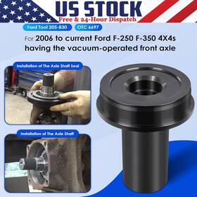 Gmqp00461 Gm-motor For 05-24 Ford F250 F350 Wheel Knuckle Vacuum Oil Seal Installer Axle Tool 6697