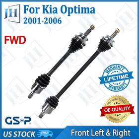 B2cv079 Gsp Oe Front Left And Right Pair Cv Axle Shaft Set For 2001-06 Kia Optima Fwd L4 2.4l