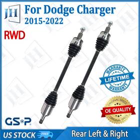 B2cvc98 Gsp Oe Rear Pair Cv Axle Shaft Set For 2015-2022 Dodge Charger Challenger Awd Rwd