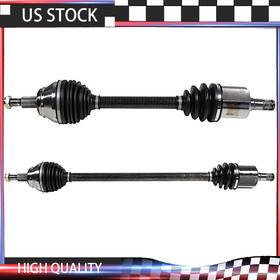 Carpshop20131107aa3786 Gsp Pair Front Cv Axle Shaft For 2007-2011 Vw Beetle Automatic Trans. 2008 2009 2010