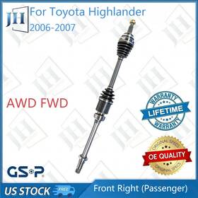 Cv42488 Gsp Oe Front Right Cv Axle Shaft For Toyota Highlander Lexus Rx400h 3.3l V6 Awd Fwd