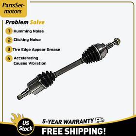 Ncv11184 Gsp North America Front Left Cv Axle Assembly Fits Ford 12-18 Focus