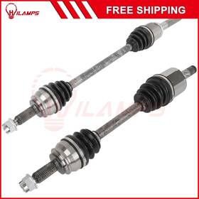 12474413 Hilamps 2x For Jeep Patriot 14-15 Compass 07-17 Dodge Caliber 07-08 L4 2.4l Cv Axles