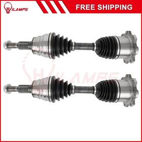 12474427 Hilamps 2x Front For Chevrolet Silverado 2500 Gmc Sierra 2015-2020 V8 6.6l Cv Axles