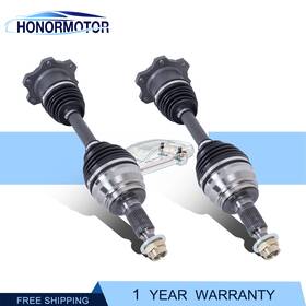 66m073002x2c366 Honormotor 4wd Front Cv Axle Shafts For Chevy Gmc Cadillac Silverado Suburban Tahoe Yukon