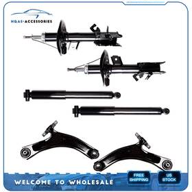 Hq83255201as Hqas For 08-12 Nissan Rogue Front Struts And Rear Shocks Lower Control Arms Set