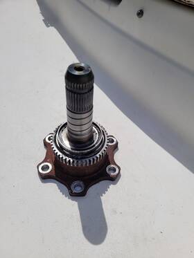 38220-1nc0a Infiniti 2010 G37 Rear Diff Axle Flange