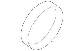 T4a12424 Jaguar Genuine Differential Oil Seal