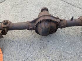 68003541aa Jeep 2007 Wrangler Dana 44 Rear Differential Axle 4.10 Ratio 145k Miles