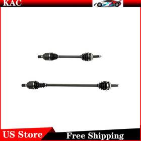 663721 Kac Pair Front Drive Axle Shaft For 2011 2012 - 2014 Hyundai Sonata 2.4l With Abs