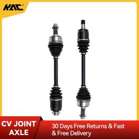 664255 Kac Front Pair Cv Axle Shafts For Honda Accord 2008 2009 2010 2011 2012 V6 3.5l