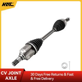 666258 Kac Front Cv Axle Shaft 26.75in With Nut For Nissan 2007-2012 Sentra L4 2l