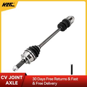 667055 Kac Drive Axle Shaft For Subaru 1990-1999 Legacy Forester Impreza Front With Nut