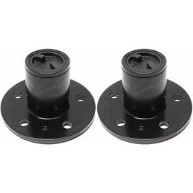 Karparts360 197238077918 For Ford Explorer Locking Hub 1991 92 93 1994 Black Manual Set Of 2 27 Splines