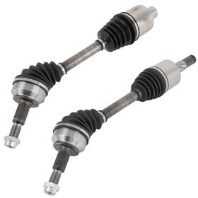 12633795 Luxfineparts 2x Cv Axles For Jeep Commander Xk 2006-2010 V8 5.7l Front Left Right 4wd