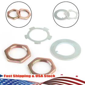 43521-60011 Madhornets Front Axle Hub Spindle Lock Nut Washer Kit For Toyota Hiluxs U9