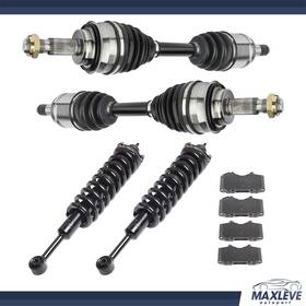 Ma83266901x Maxleve-autopart Front Cv Axle Brake Pads Complete Struts For Toyota 4runner 4.0l 2003-2016