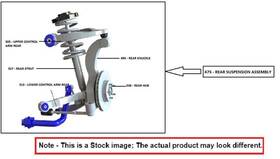 Kd352612xb Mazda 2013-2018 Cx-5 Driver Rear Suspension Assy Oem