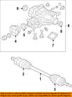Md707184 Mitsubishi Oem 91-99 Eclipse
