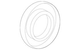 014-997-14-46-64 Mercedes-benz Genuine Output Shaft Seal