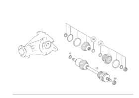 163-337-00-72 Mercedes-benz Genuine Nut