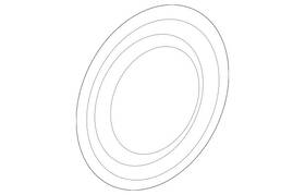 205-997-02-46 Mercedes-benz Genuine Axle Seal