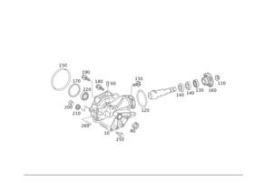 210-997-01-40 Mercedes-benz Genuine Sealing Ring 2109970140