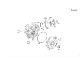 221-353-02-59 Mercedes-benz Genuine Sealing Ring