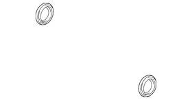 246-997-00-46-64 Mercedes-benz Genuine Radial Shaft Sealing Ring