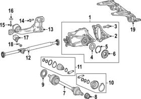 447-981-03-25 Mercedes-benz Genuine Axle Bearing